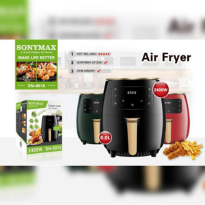 SonyMax Air Fryer 6L 2400W