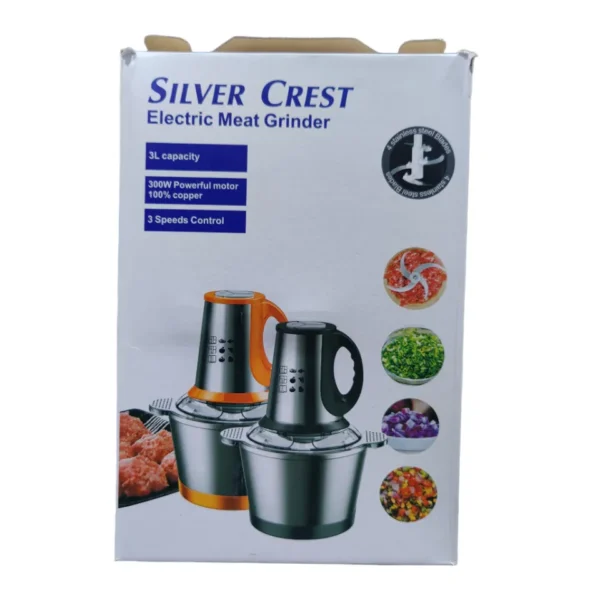 Chopper, Slicer and Grinder Silver Crest